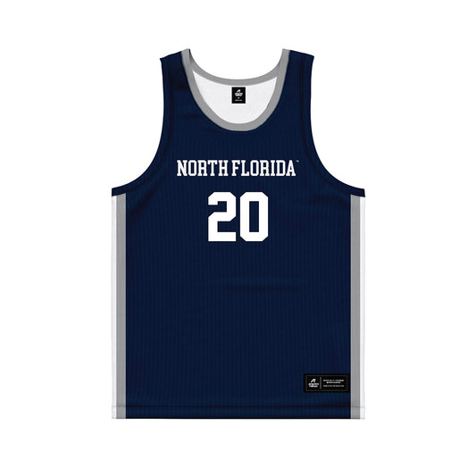 UNF - NCAA Women's Basketball : Georgi Buzzetti - Midnight Navy Basketball Jersey-0
