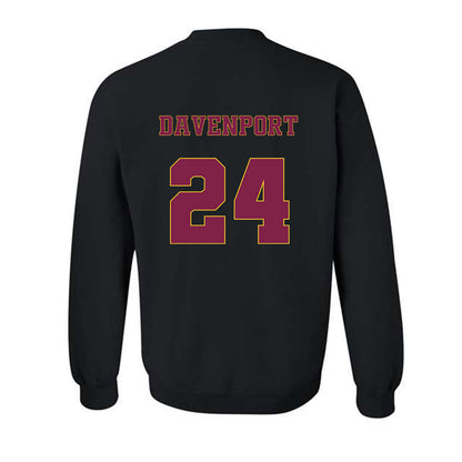 Arizona State - NCAA Women's Basketball : Deborah Davenport - Classic Fashion Shersey Crewneck Sweatshirt-1