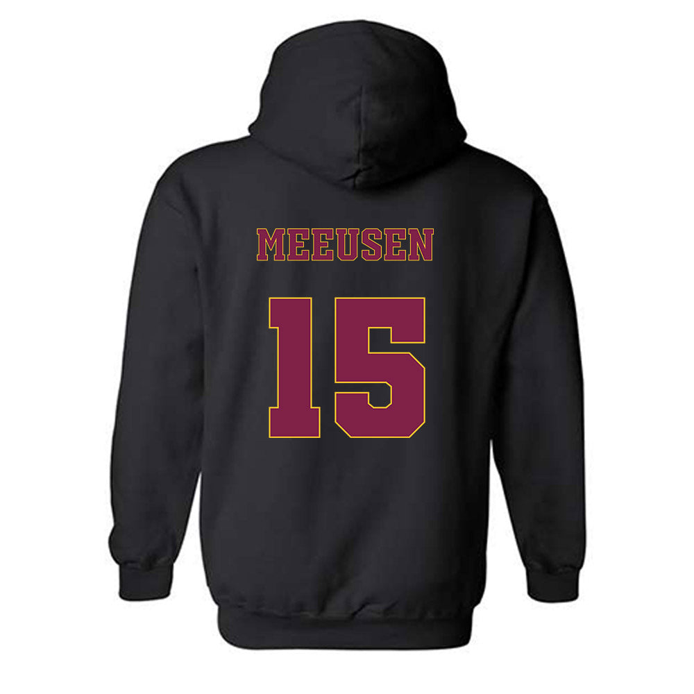 Arizona State - NCAA Men's Basketball : Noah Meeusen - Classic Fashion Shersey Hooded Sweatshirt-1