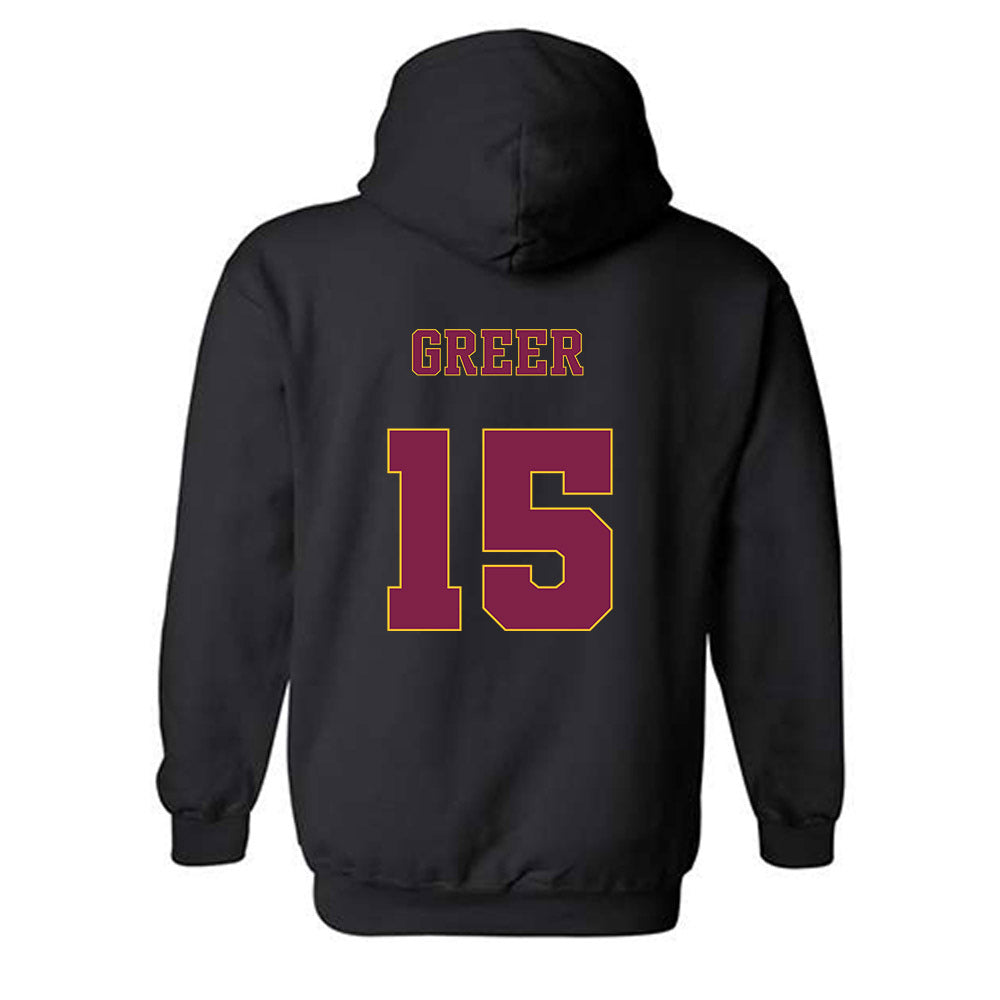 Arizona State - NCAA Women's Basketball : Heavenly Greer - Classic Fashion Shersey Hooded Sweatshirt