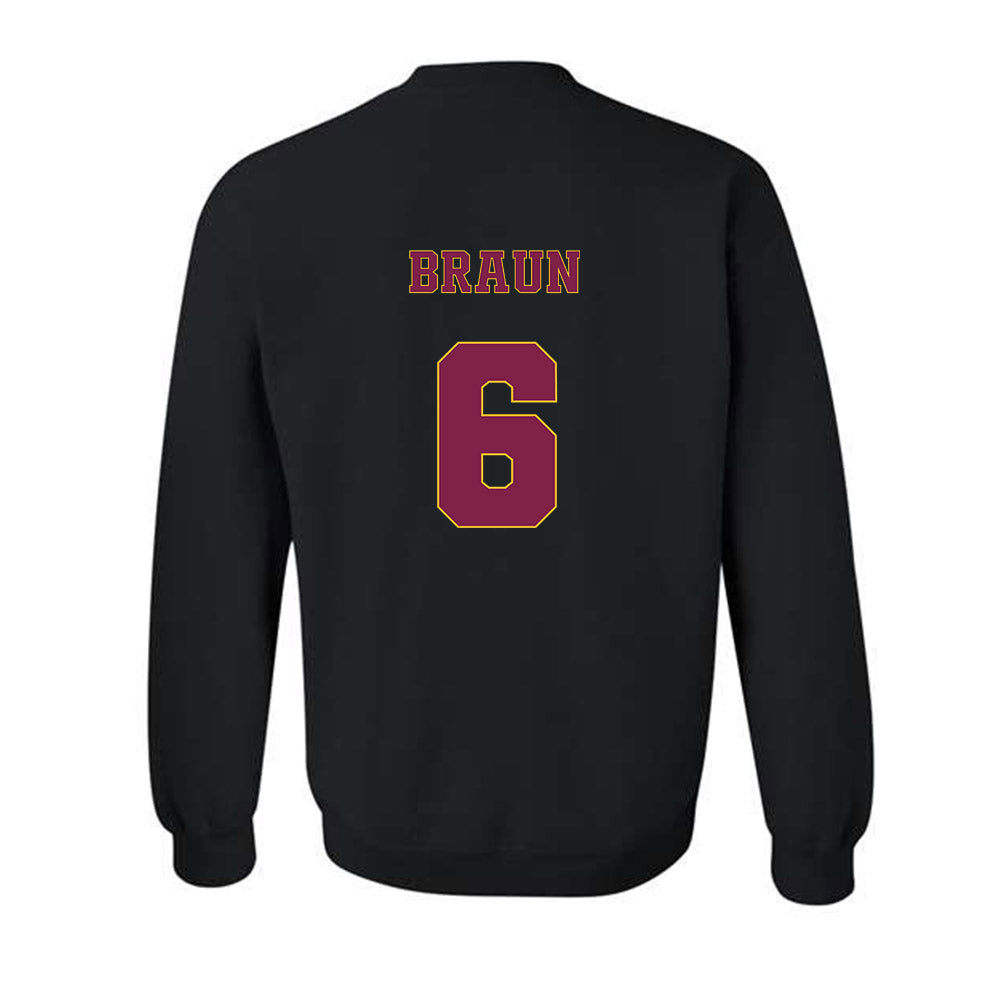 Arizona State - NCAA Men's Basketball : Connor Braun - Classic Fashion Shersey Crewneck Sweatshirt