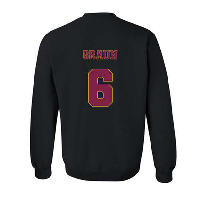 Arizona State - NCAA Men's Basketball : Connor Braun - Classic Fashion Shersey Crewneck Sweatshirt