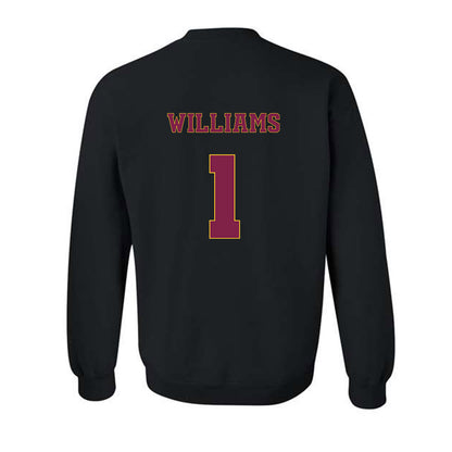Arizona State - NCAA Women's Basketball : Amaya Williams - Classic Fashion Shersey Crewneck Sweatshirt-1