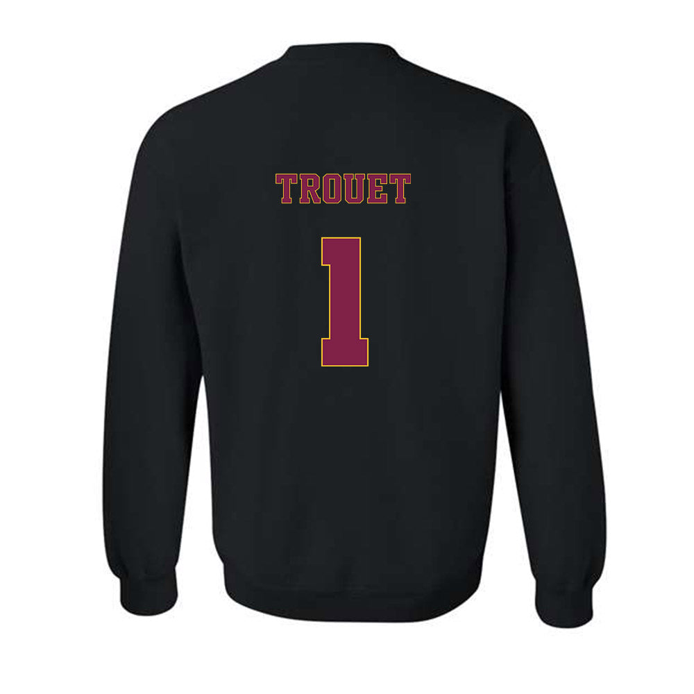 Arizona State - NCAA Men's Basketball : Santiago Trouet - Classic Fashion Shersey Crewneck Sweatshirt-1