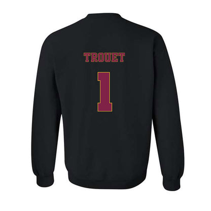 Arizona State - NCAA Men's Basketball : Santiago Trouet - Classic Fashion Shersey Crewneck Sweatshirt-1
