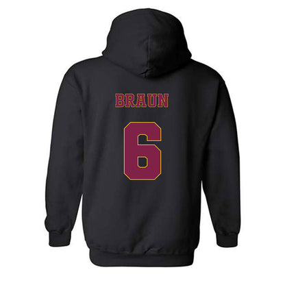 Arizona State - NCAA Men's Basketball : Connor Braun - Classic Fashion Shersey Hooded Sweatshirt