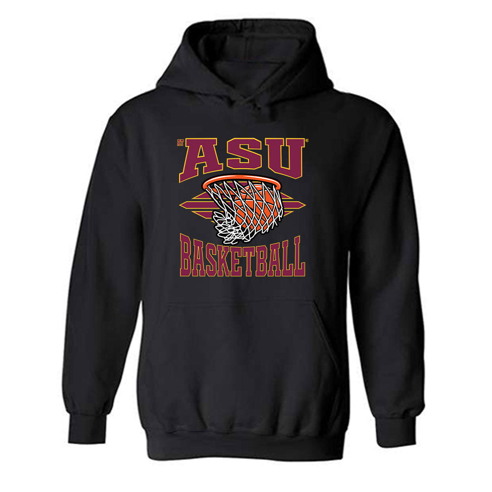 Arizona State - NCAA Women's Basketball : Deborah Davenport - Classic Fashion Shersey Hooded Sweatshirt-0