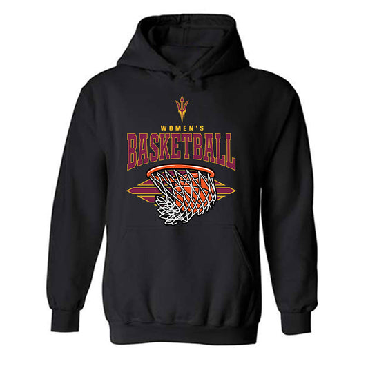 Arizona State - NCAA Women's Basketball : Makayla Moore - Classic Fashion Shersey Hooded Sweatshirt-0
