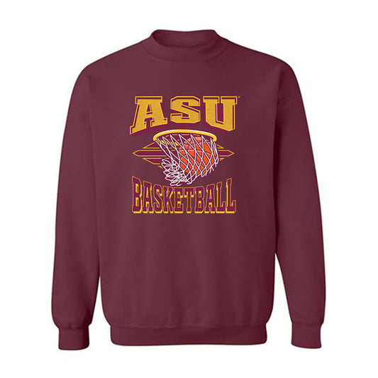 Arizona State - NCAA Men's Basketball : Jordan Williams - Classic Fashion Shersey Crewneck Sweatshirt-0