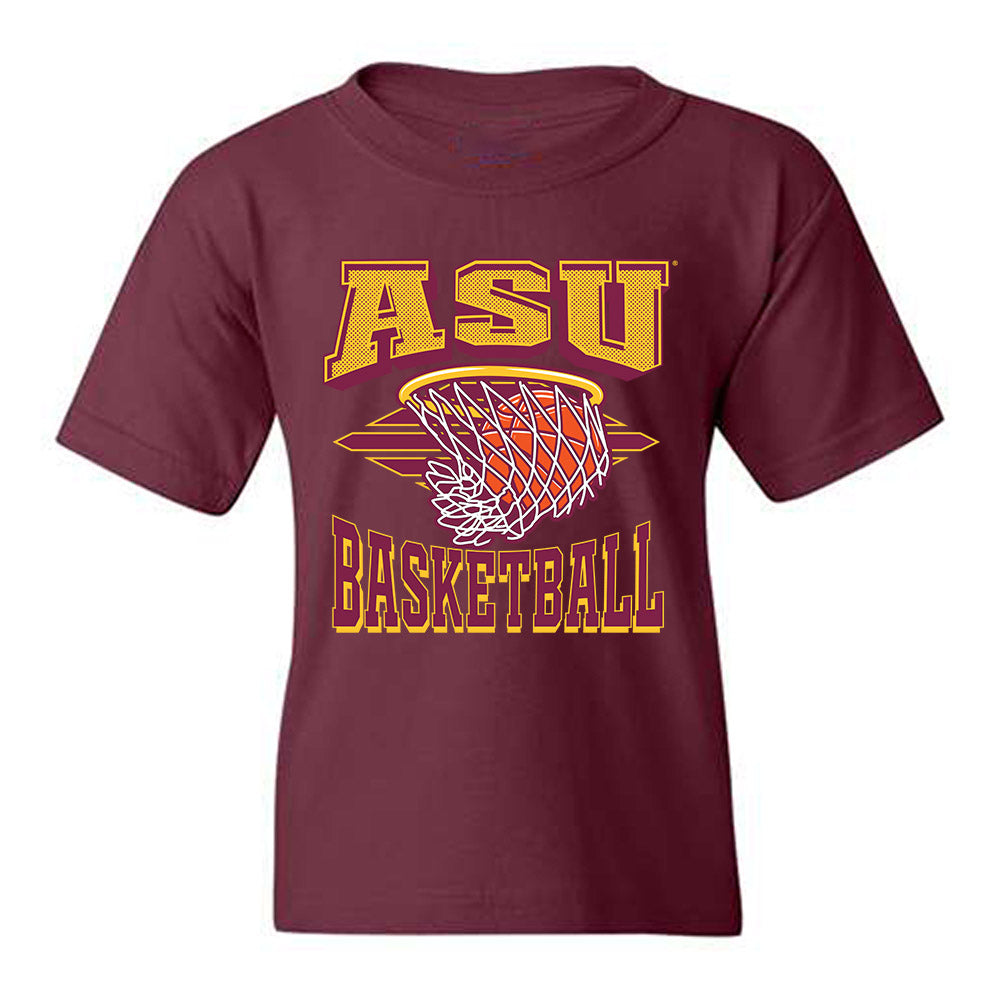 Arizona State - NCAA Men's Basketball : Jovan Icitovic - Classic Fashion Shersey Youth T-Shirt-0