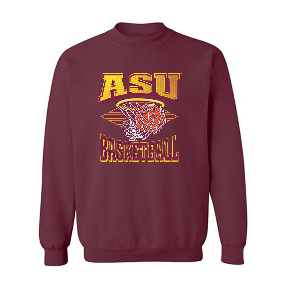 Arizona State - NCAA Men's Basketball : Chianti Clay Jr - Classic Fashion Shersey Crewneck Sweatshirt-0