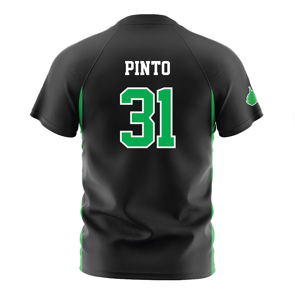 Marshall - NCAA Men's Soccer : Rai Pinto - Black Soccer Jersey