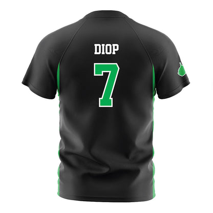 Marshall - NCAA Men's Soccer : Mouhamed Diop - Black Soccer Jersey-1
