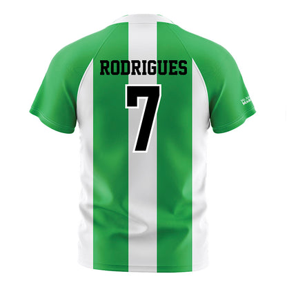 Marshall - NCAA Men's Soccer : Lineker Rodrigues - Green/White Stripes Soccer Jersey