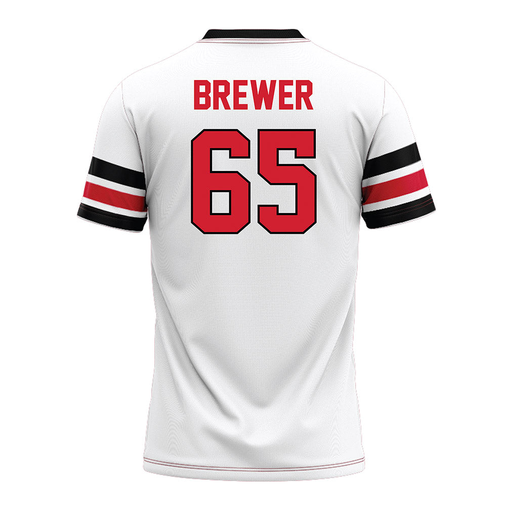 SEMO - NCAA Football : Hudson Brewer - White Football Jersey-1
