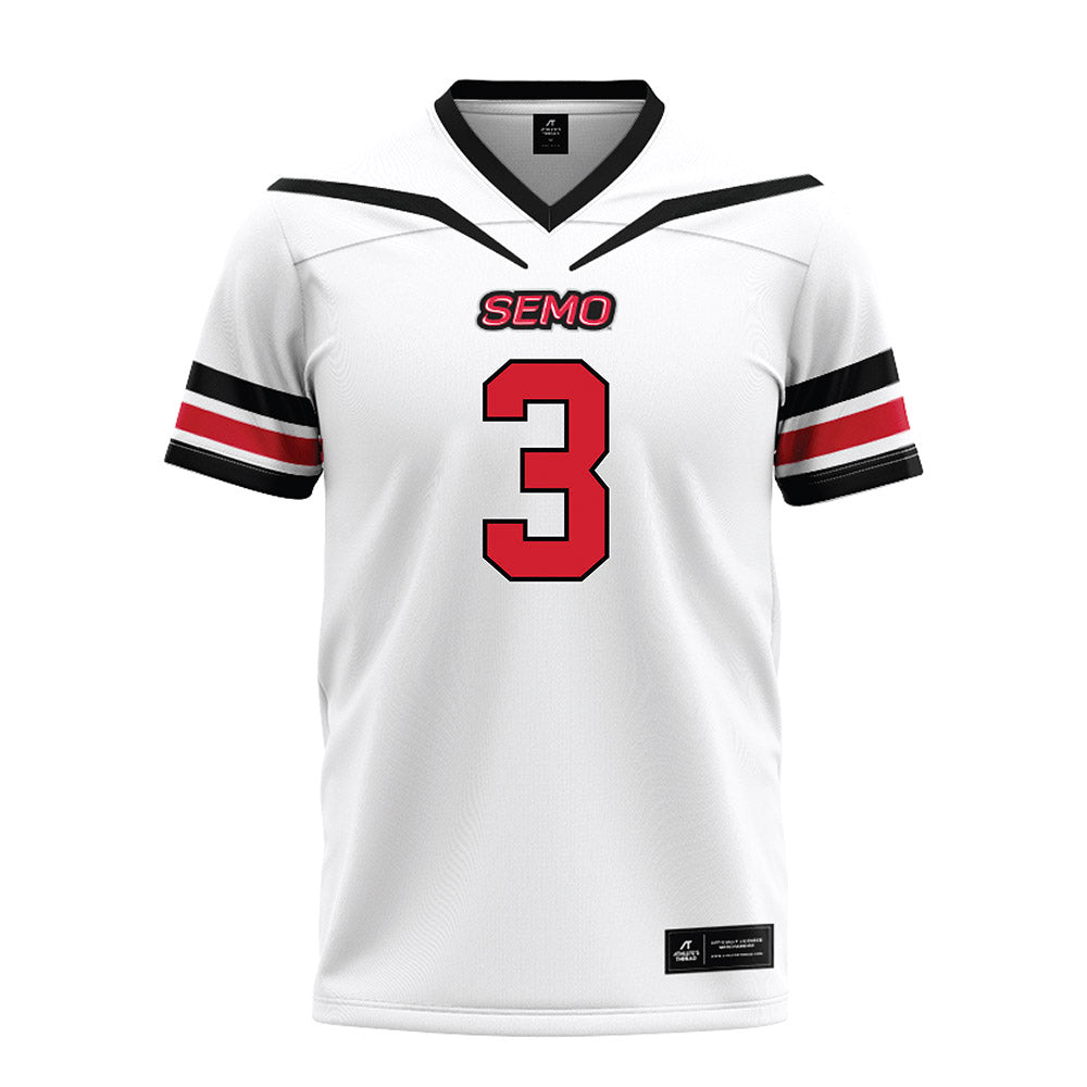 SEMO - NCAA Football : Brandon Epton Jr - White Football Jersey-0