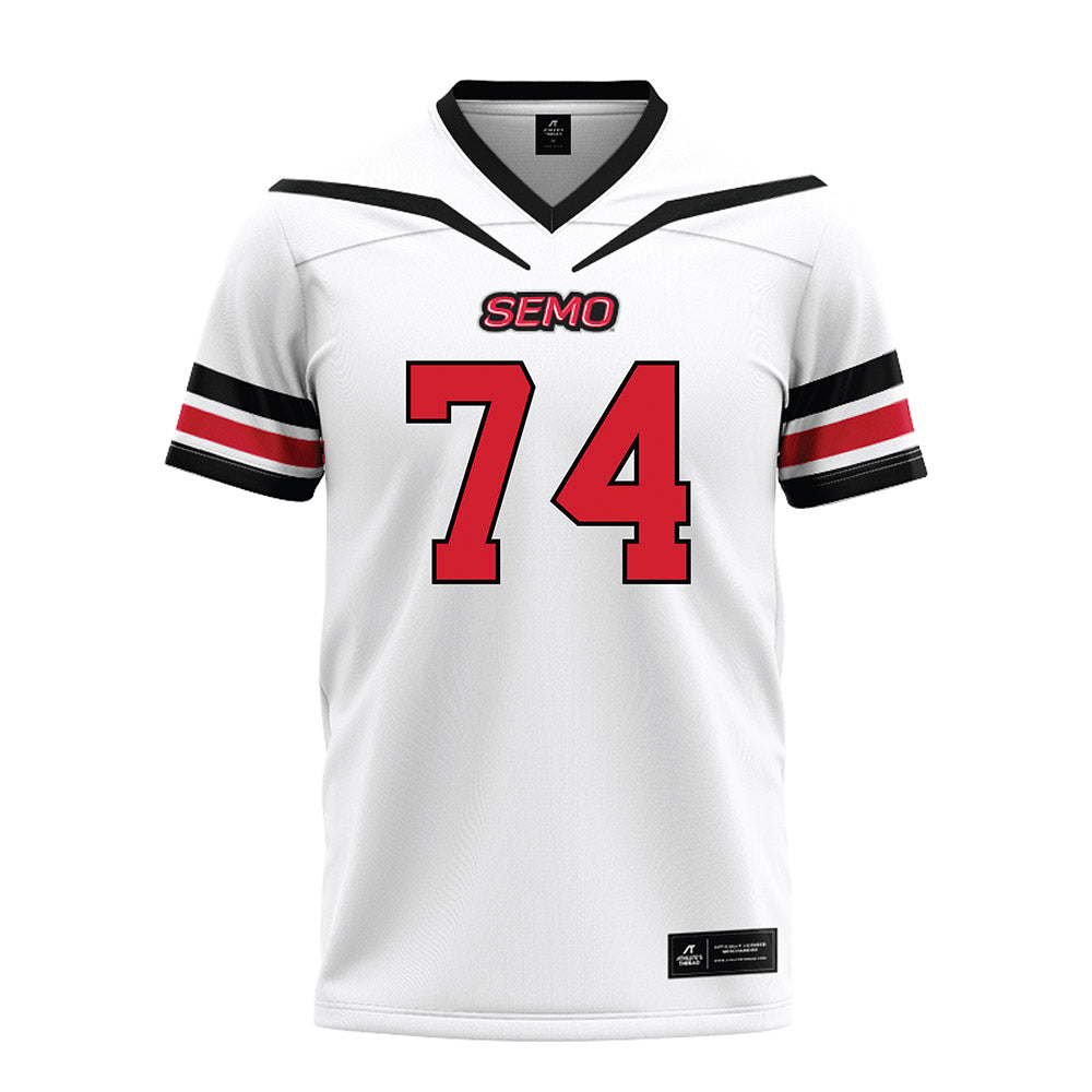 SEMO - NCAA Football : Hayden Volz - White Football Jersey-0