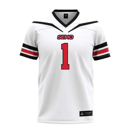 SEMO - NCAA Football : John Anthony - White Football Jersey-0