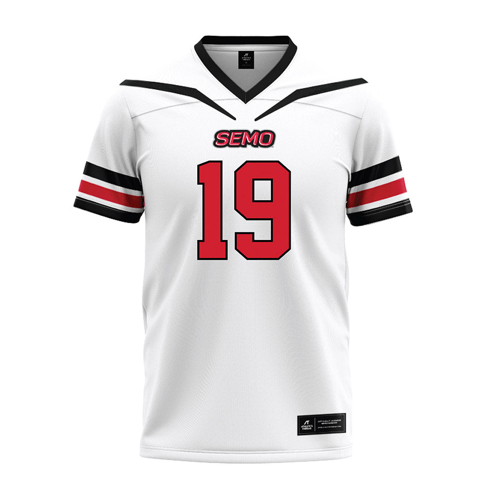 SEMO - NCAA Football : Bryson Burns - White Football Jersey-0