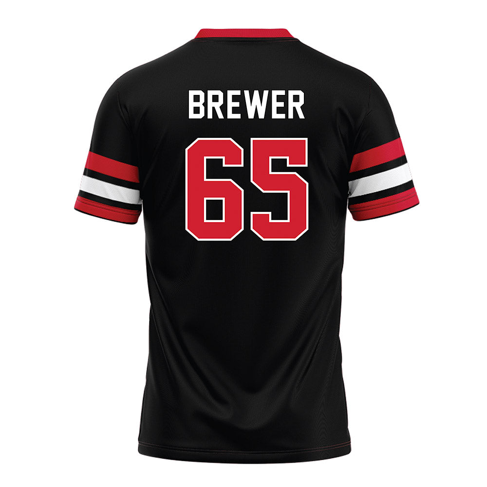 SEMO - NCAA Football : Hudson Brewer - Black Football Jersey-1
