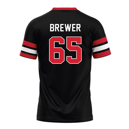 SEMO - NCAA Football : Hudson Brewer - Black Football Jersey-1