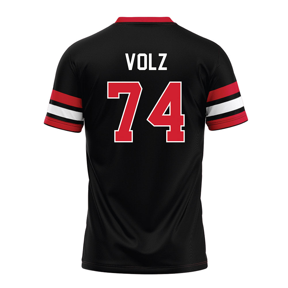 SEMO - NCAA Football : Hayden Volz - Black Football Jersey-1
