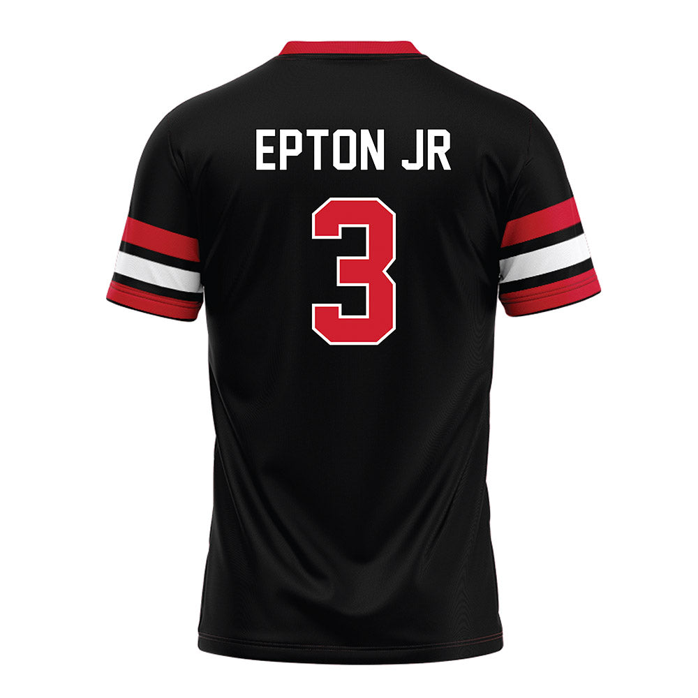 SEMO - NCAA Football : Brandon Epton Jr - Black Football Jersey-1