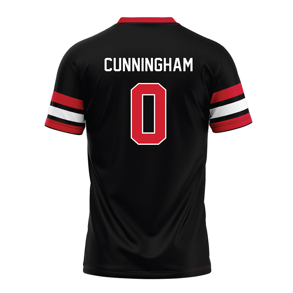 SEMO - NCAA Football : Michael Cunningham - Black Football Jersey-1