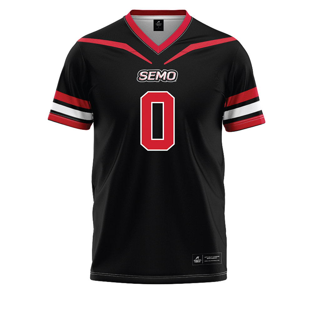 SEMO - NCAA Football : Cam Pedro - Black Football Jersey-0