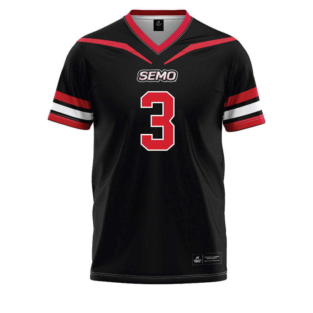 SEMO - NCAA Football : Brandon Epton Jr - Black Football Jersey-0