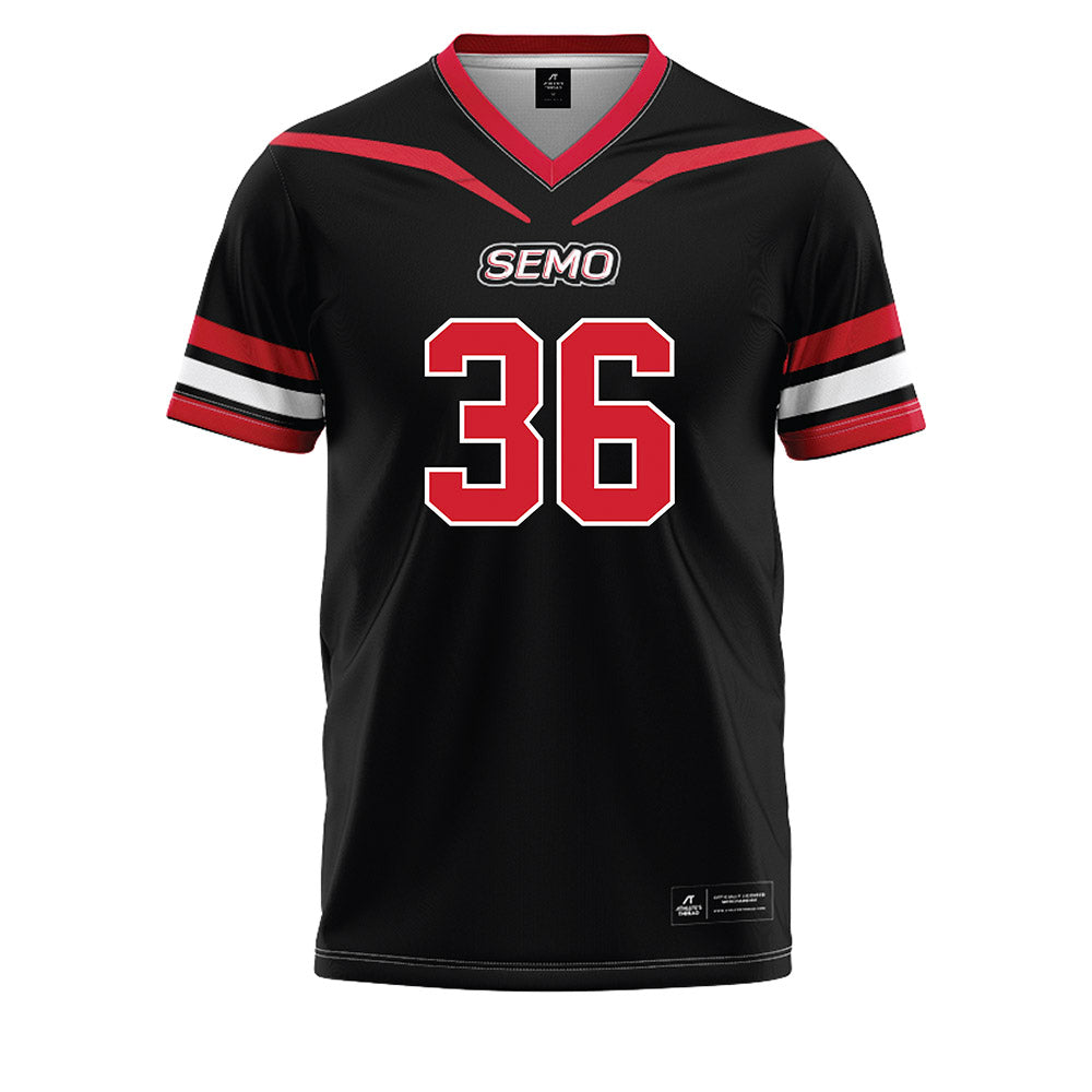 SEMO - NCAA Football : Brandon Brigham - Black Football Jersey-0