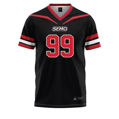 SEMO - NCAA Football : Steven Lewis - Black Football Jersey-0