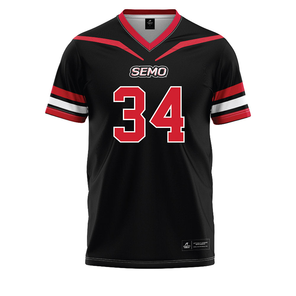 SEMO - NCAA Football : Landon Sylvie - Black Football Jersey-0