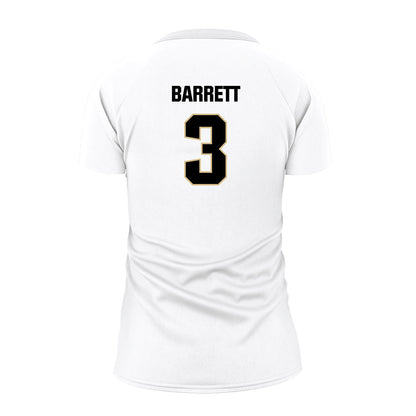 PFW - NCAA Women's Volleyball : Becky Barrett - White Volleyball Jersey-1