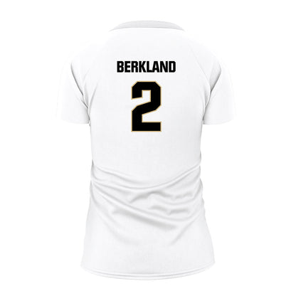 PFW - NCAA Women's Volleyball : Meg Berkland - White Volleyball Jersey-1