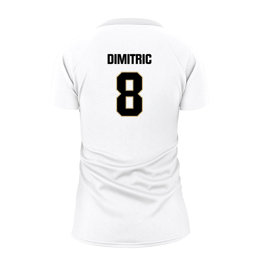 PFW - NCAA Women's Volleyball : Miona Dimitric - White Volleyball Jersey-1