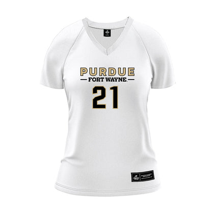 PFW - NCAA Women's Volleyball : Iris Riegel - White Volleyball Jersey