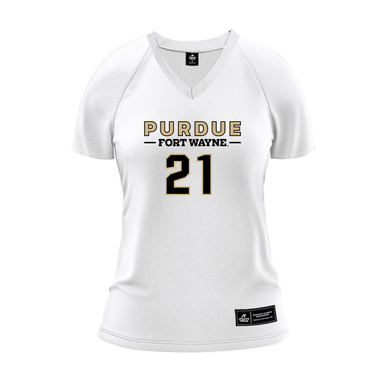 PFW - NCAA Women's Volleyball : Iris Riegel - White Volleyball Jersey