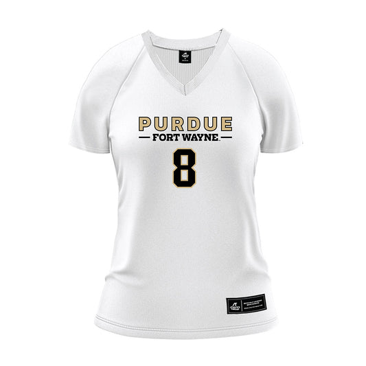 PFW - NCAA Women's Volleyball : Miona Dimitric - White Volleyball Jersey-0