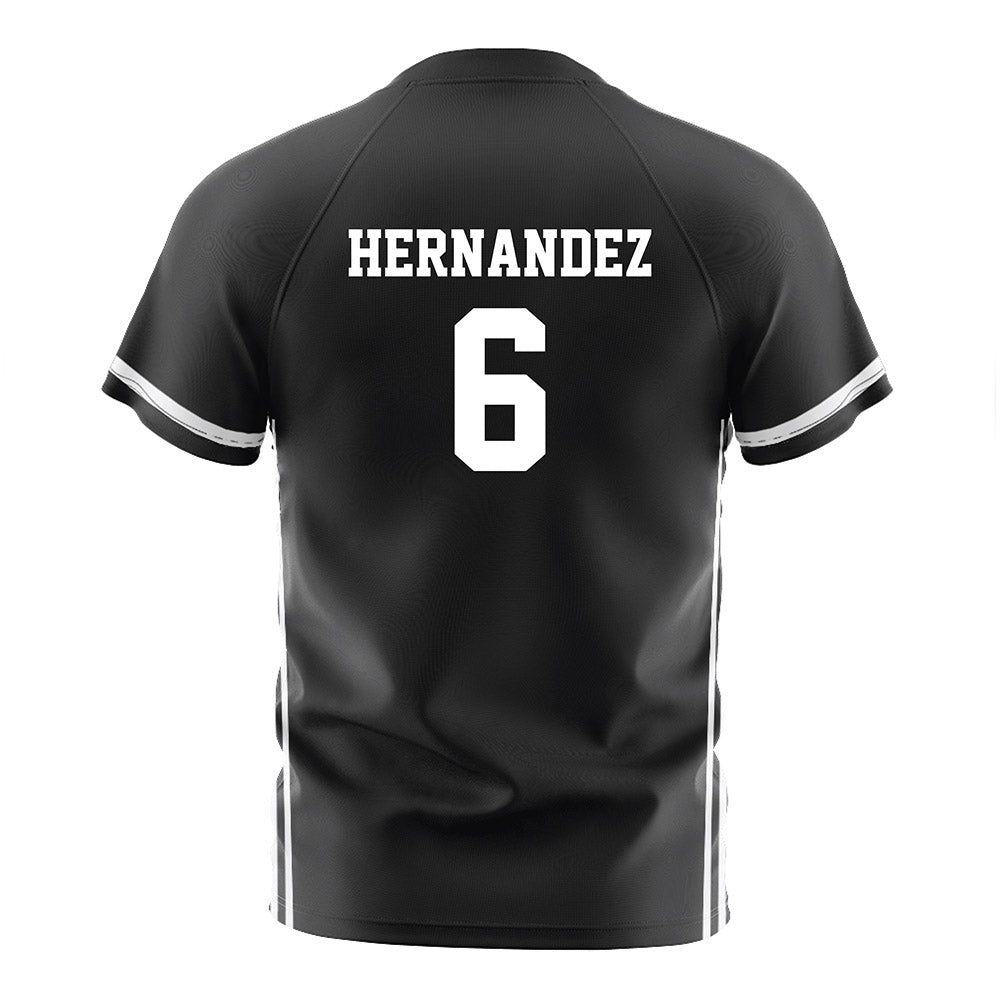 PFW - NCAA Men's Soccer : Jonathan Hernandez - Black Soccer Jersey-1