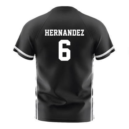 PFW - NCAA Men's Soccer : Jonathan Hernandez - Black Soccer Jersey-1