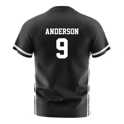 PFW - NCAA Men's Soccer : Shane Anderson - Black Soccer Jersey-1