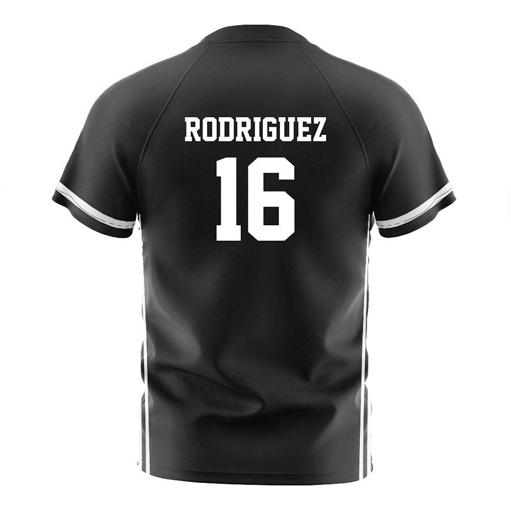 PFW - NCAA Men's Soccer : Angel Rodriguez - Black Soccer Jersey-1
