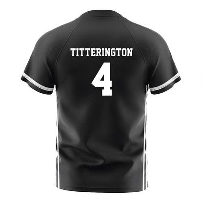 PFW - NCAA Men's Soccer : Max Titterington - Black Soccer Jersey-1