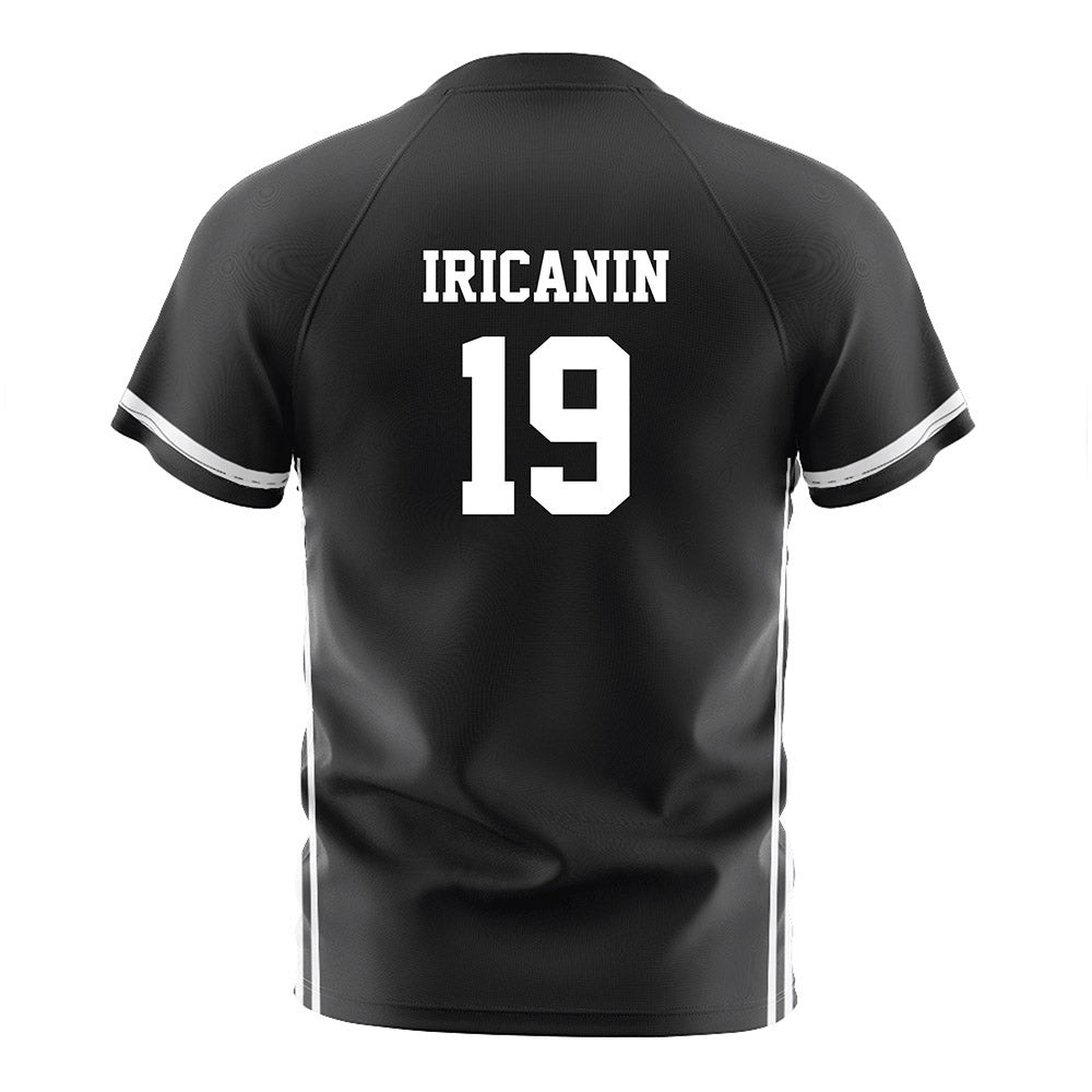 PFW - NCAA Men's Soccer : Stefan Iricanin - Black Soccer Jersey-1
