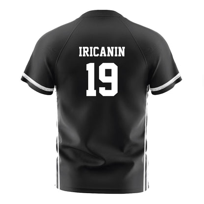 PFW - NCAA Men's Soccer : Stefan Iricanin - Black Soccer Jersey-1