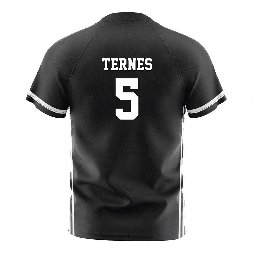 PFW - NCAA Men's Soccer : Karsten Ternes - Black Soccer Jersey-1