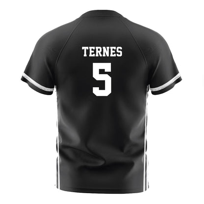 PFW - NCAA Men's Soccer : Karsten Ternes - Black Soccer Jersey-1