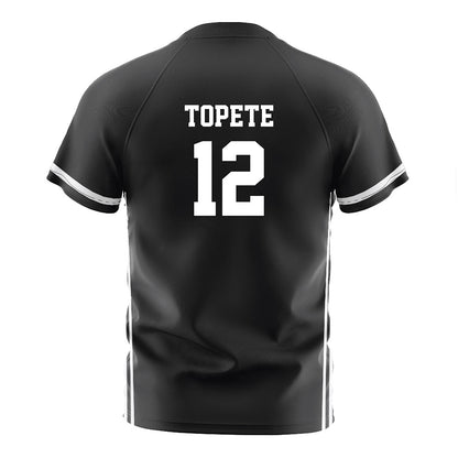 PFW - NCAA Men's Soccer : Iann Topete - Black Soccer Jersey-1