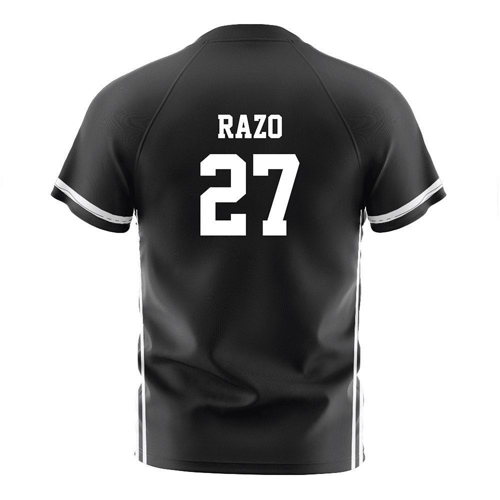 PFW - NCAA Men's Soccer : Brandon Razo - Black Soccer Jersey-1